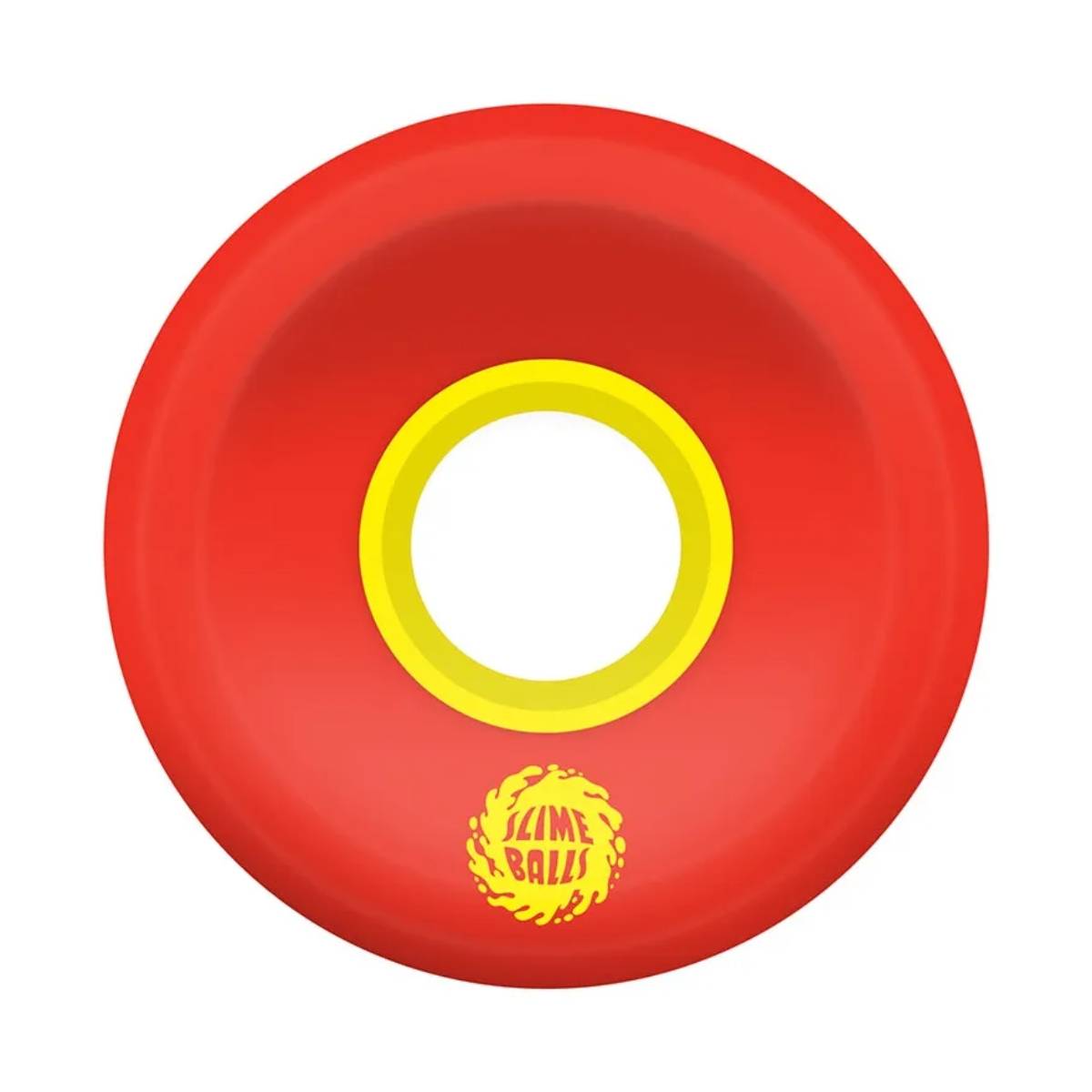 Ruedas Santa Cruz Red Yellow OG Slime Balls 78A 60mm Pack 4