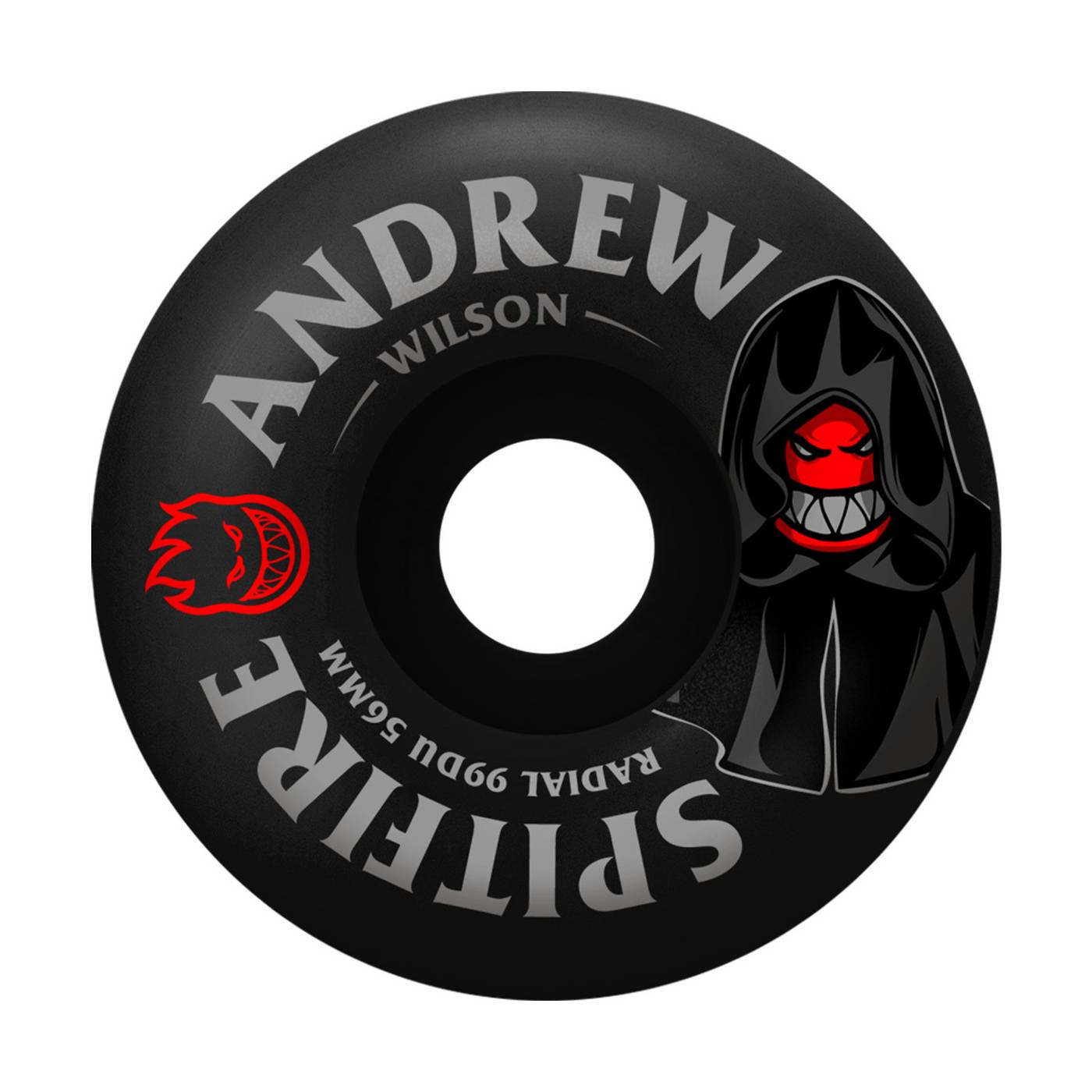 Ruedas Skate Spitfire F4 Burn Squad Wilson Radial Black 99DU 56mm Pack 4