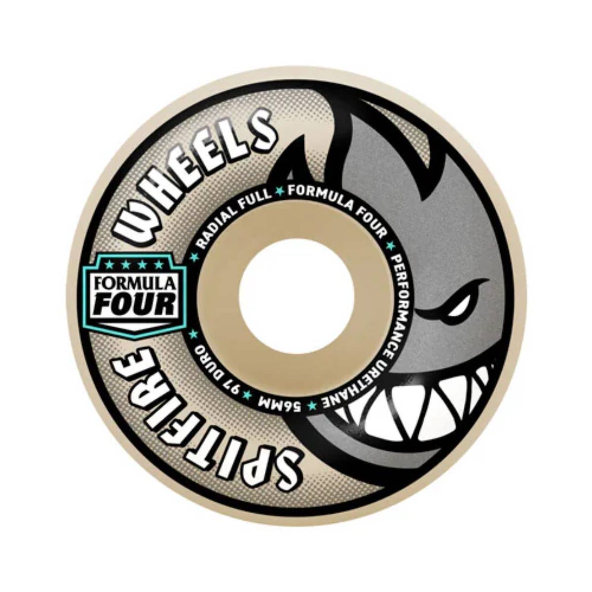 Ruedas Skate Spitfire F4 Radial Full 97DU 58mm Pack 4