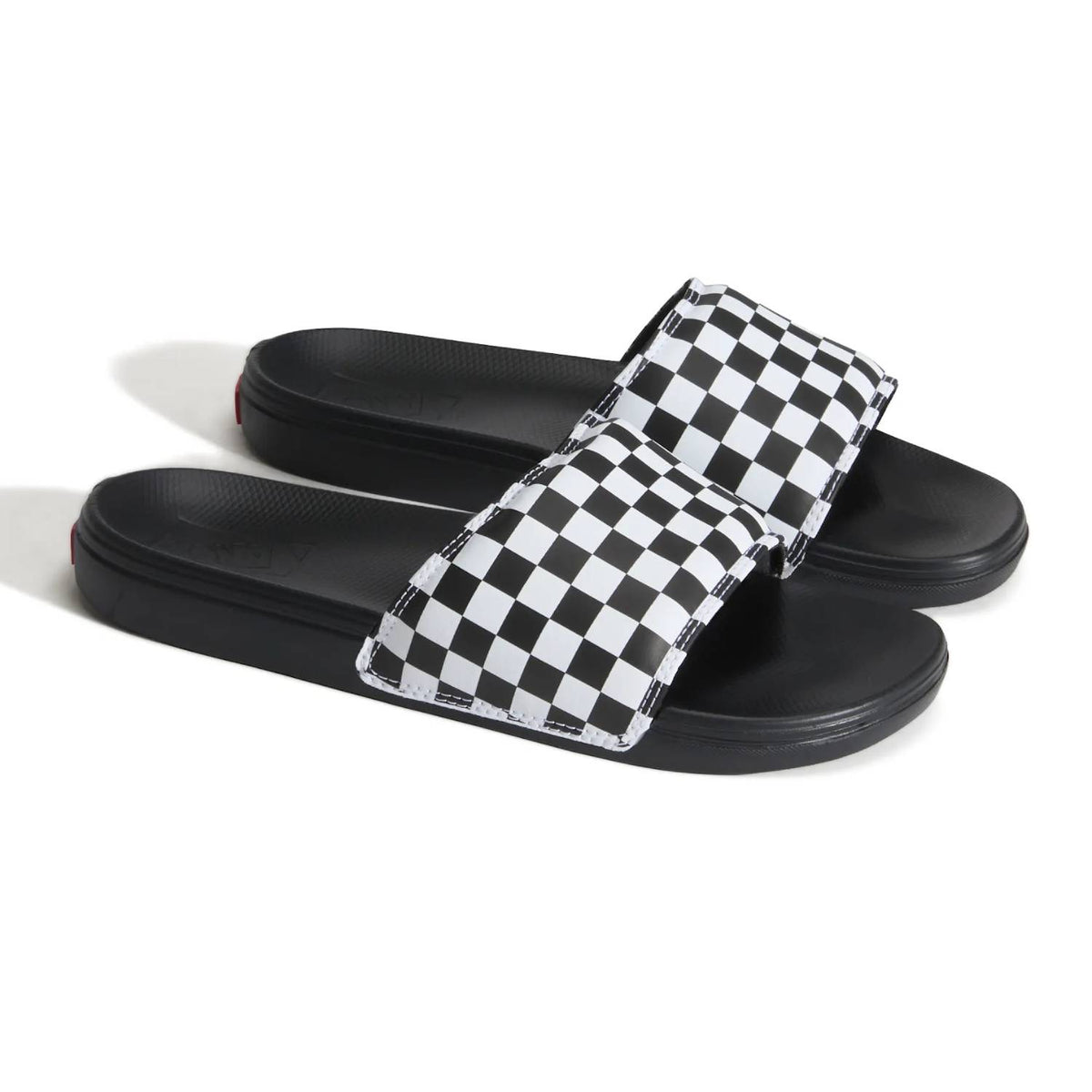 Sandalias Vans La Costa Slide-On Checkerboard White Black