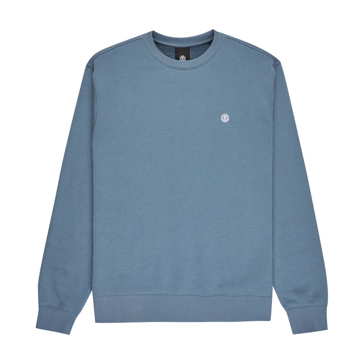 Sudadera Element Icon Embroidery Crew Blue Mirage