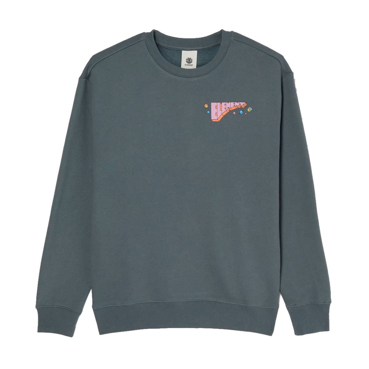 Sudadera Element Great Beyond Crew Dark Slate