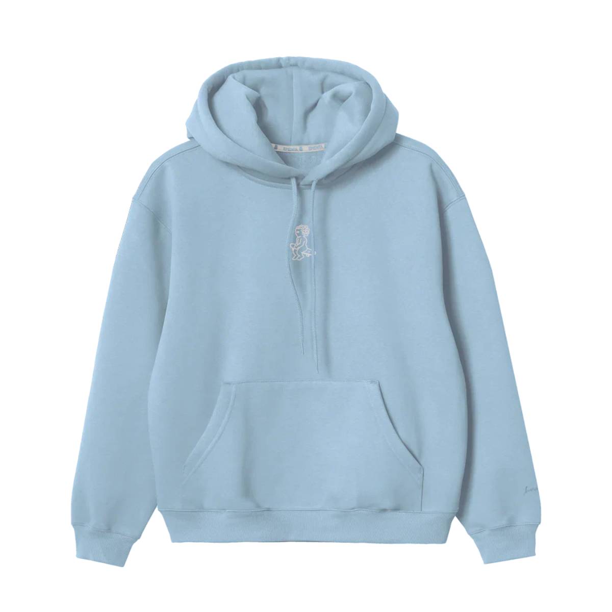 Sudadera Ementa Ikon Stamp Embossed Sky Blue