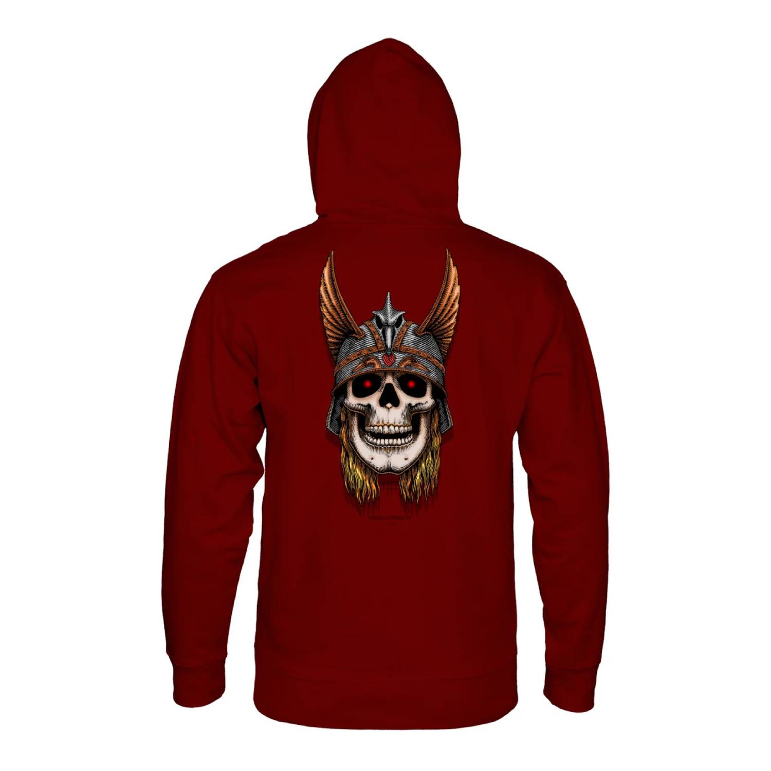 Sudadera Powell Peralta Andy Anderson Skull Maroon