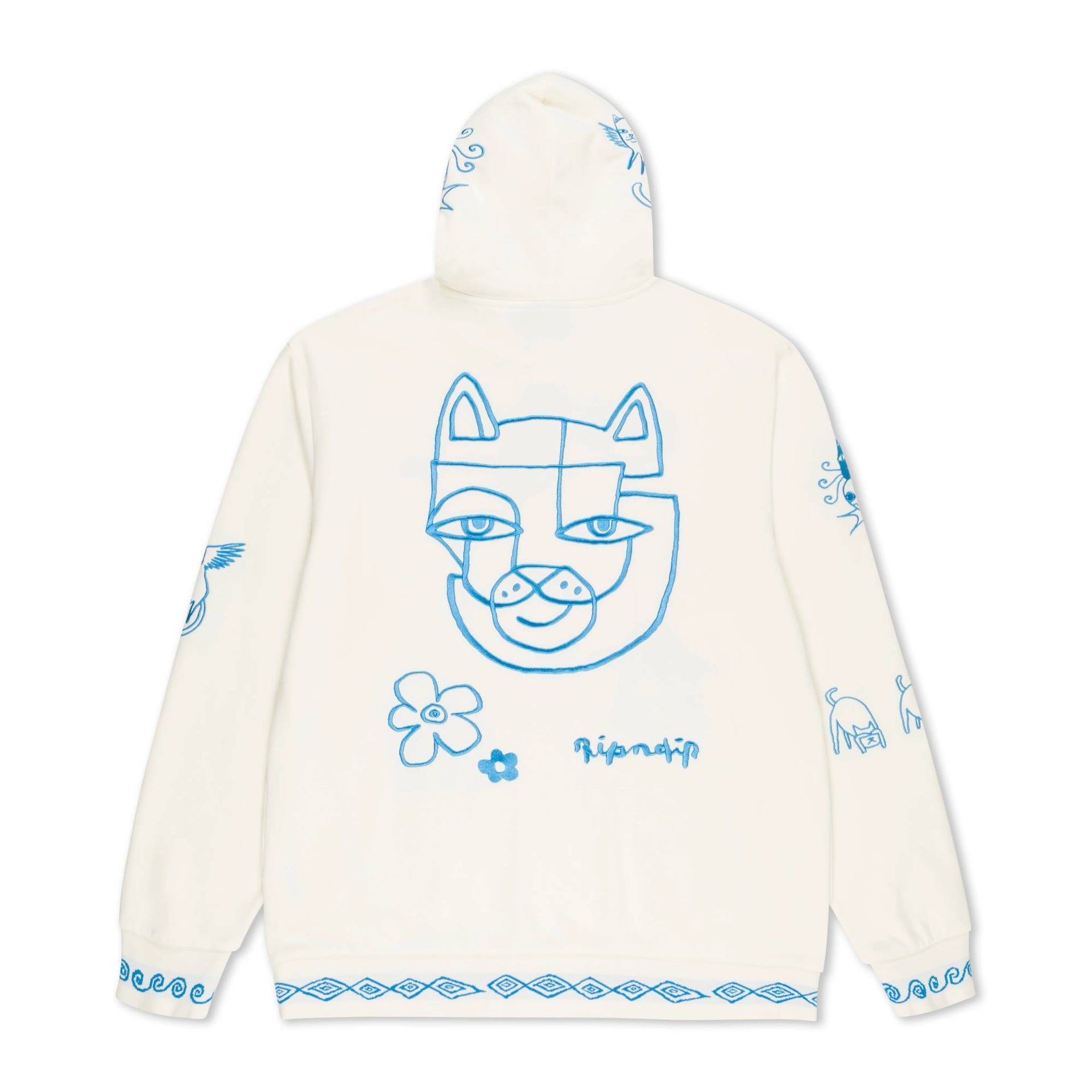 Sudadera Ripndip Blonded Off White