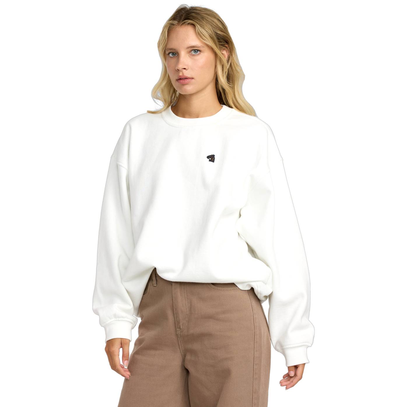 Sudadera RVCA Spanky Loteria White