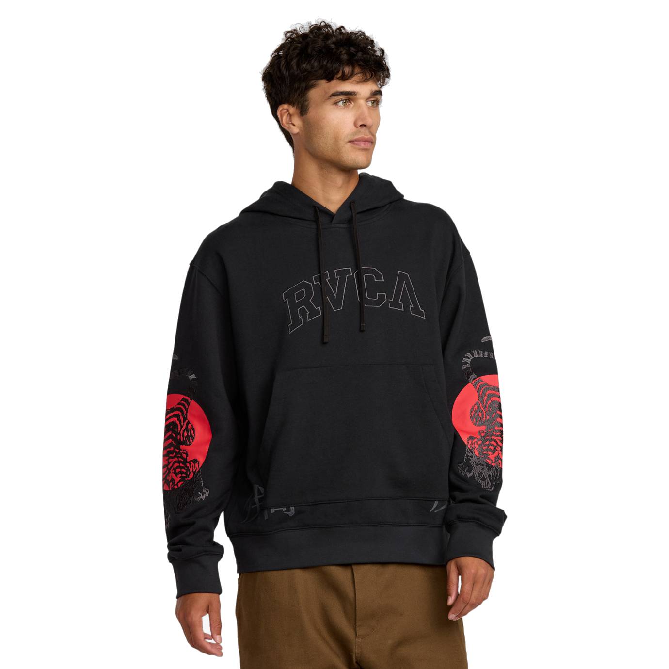 Sudadera RVCA Tiger Sun Black