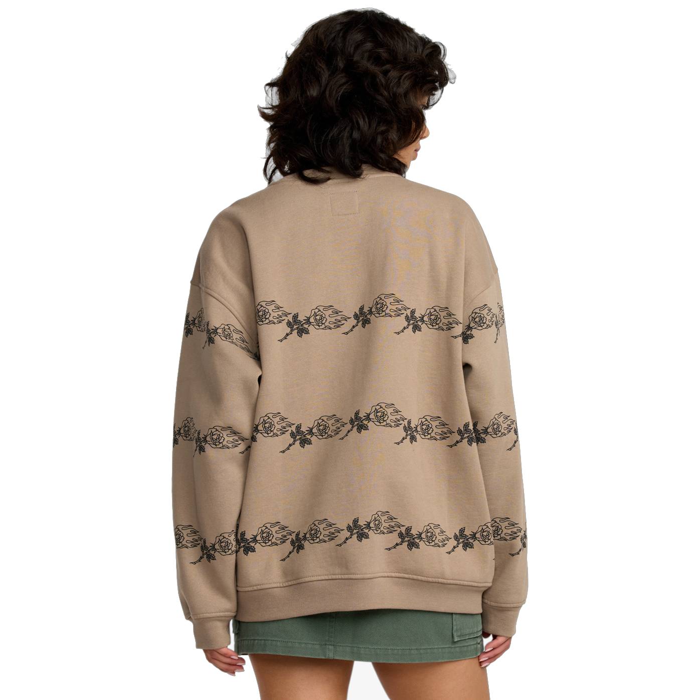 Sudadera RVCA ANP Spanky Desert Taupe