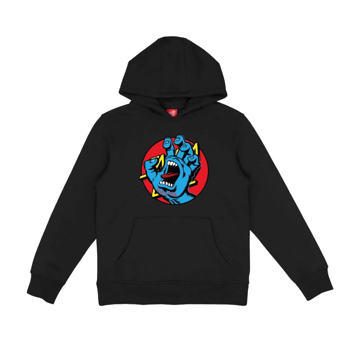 Sudadera Santa Cruz Hand Dot Front Black Niño
