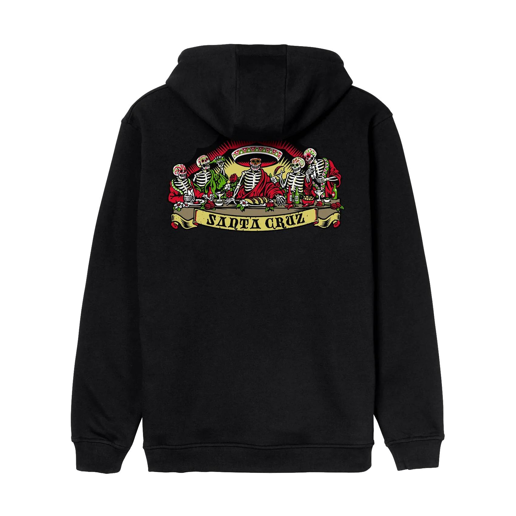 Sudadera Santa Cruz Guzman Scroll Front Black