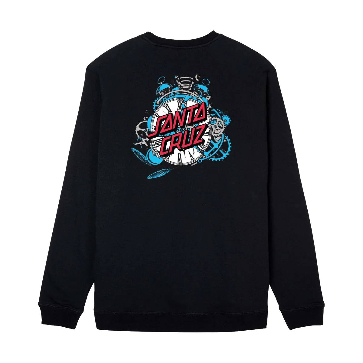 Sudadera Santa Cruz Grabke Exploding Dot Crew Black