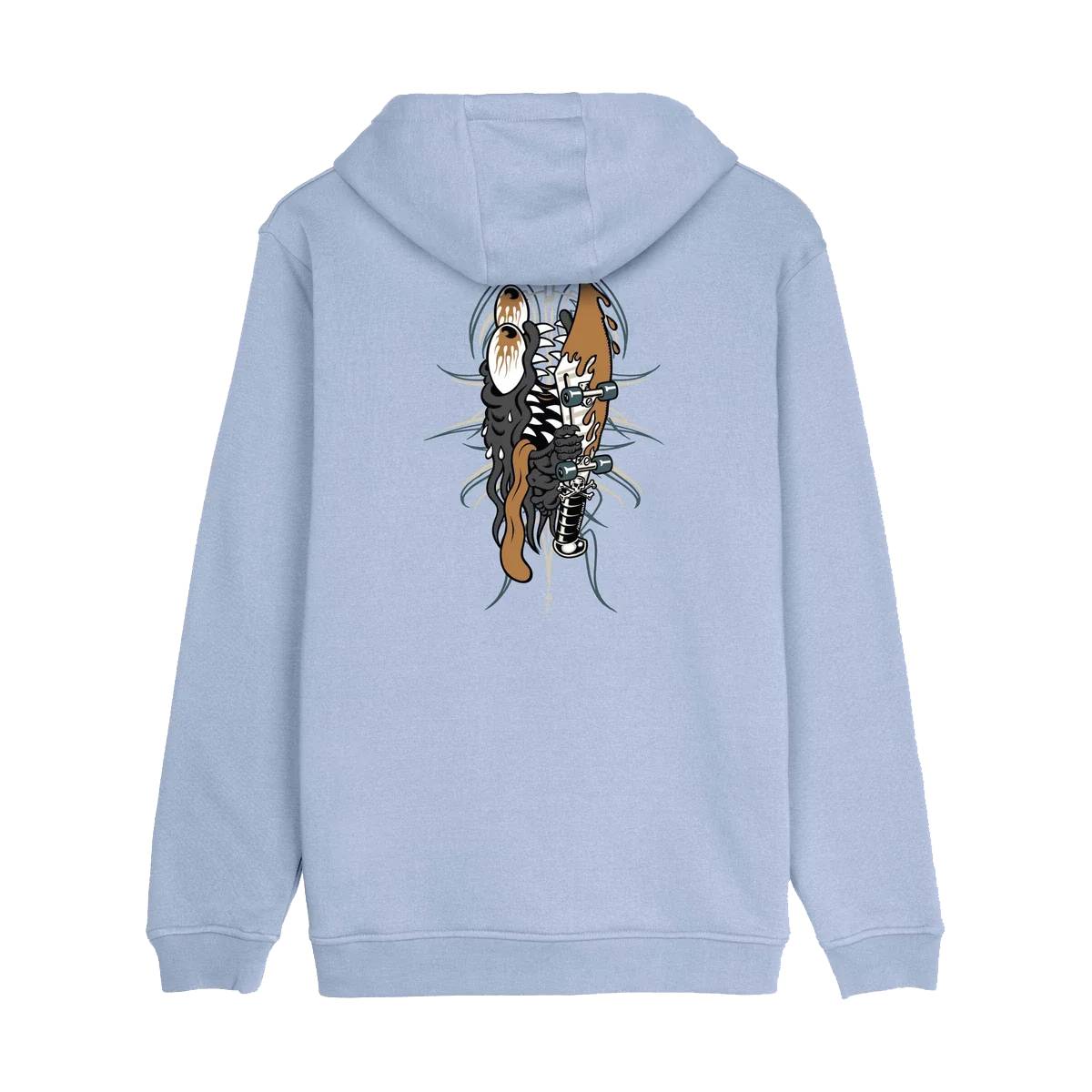Sudadera Santa Cruz Meek Pinstripe Slasher Ice Blue