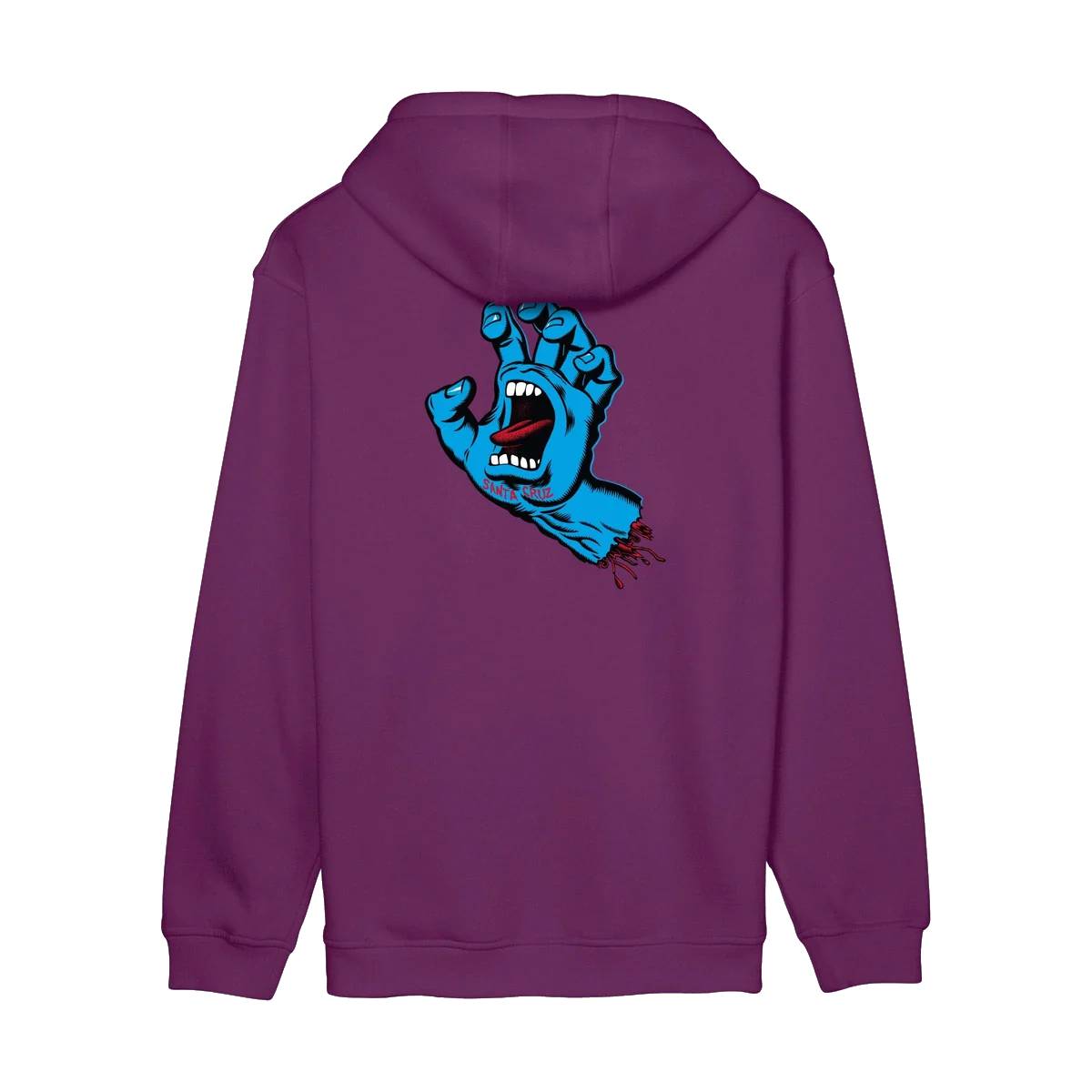 Sudadera Santa Cruz Screaming Hand Chest Fresh Purple