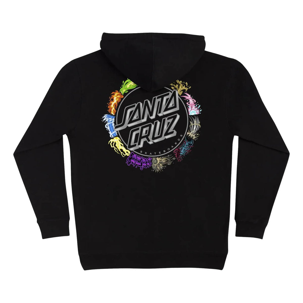 Sudadera Santa Cruz X Pokémon Power Dot Black