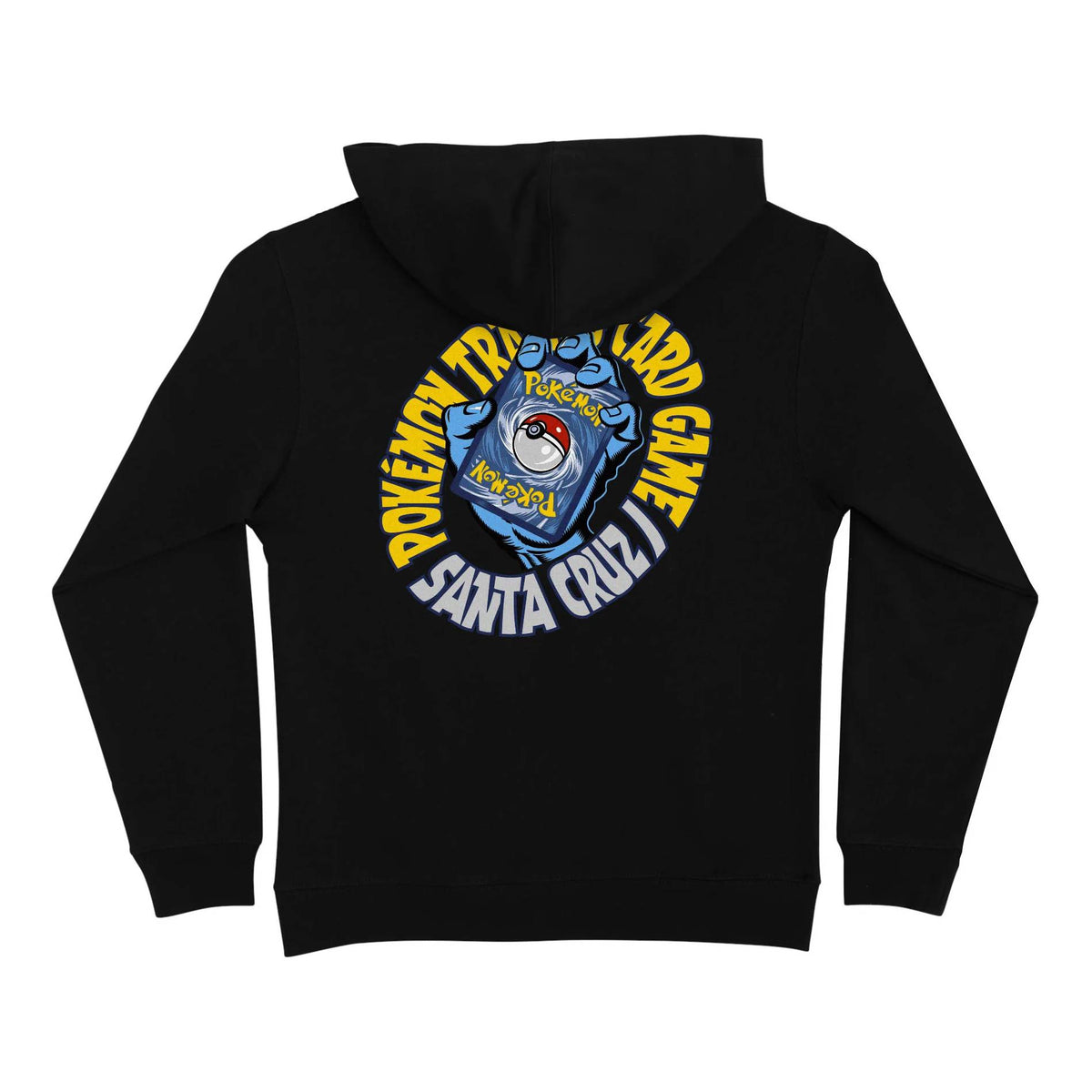 Sudadera Santa Cruz X Pokémon TCG Hand Black Niño