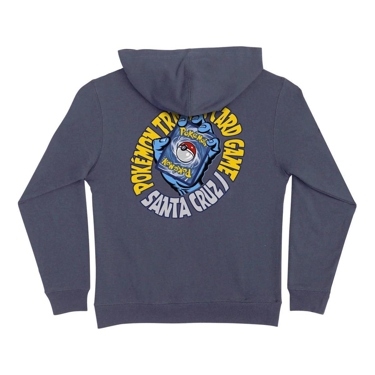 Sudadera Santa Cruz X Pokémon TCG Hand Storm Blue Niño