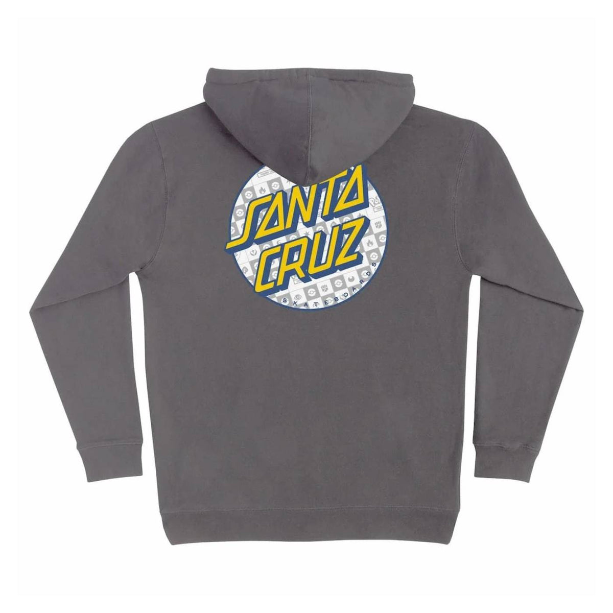 Sudadera Santa Cruz X Pokémon Energy Dot Charcoal