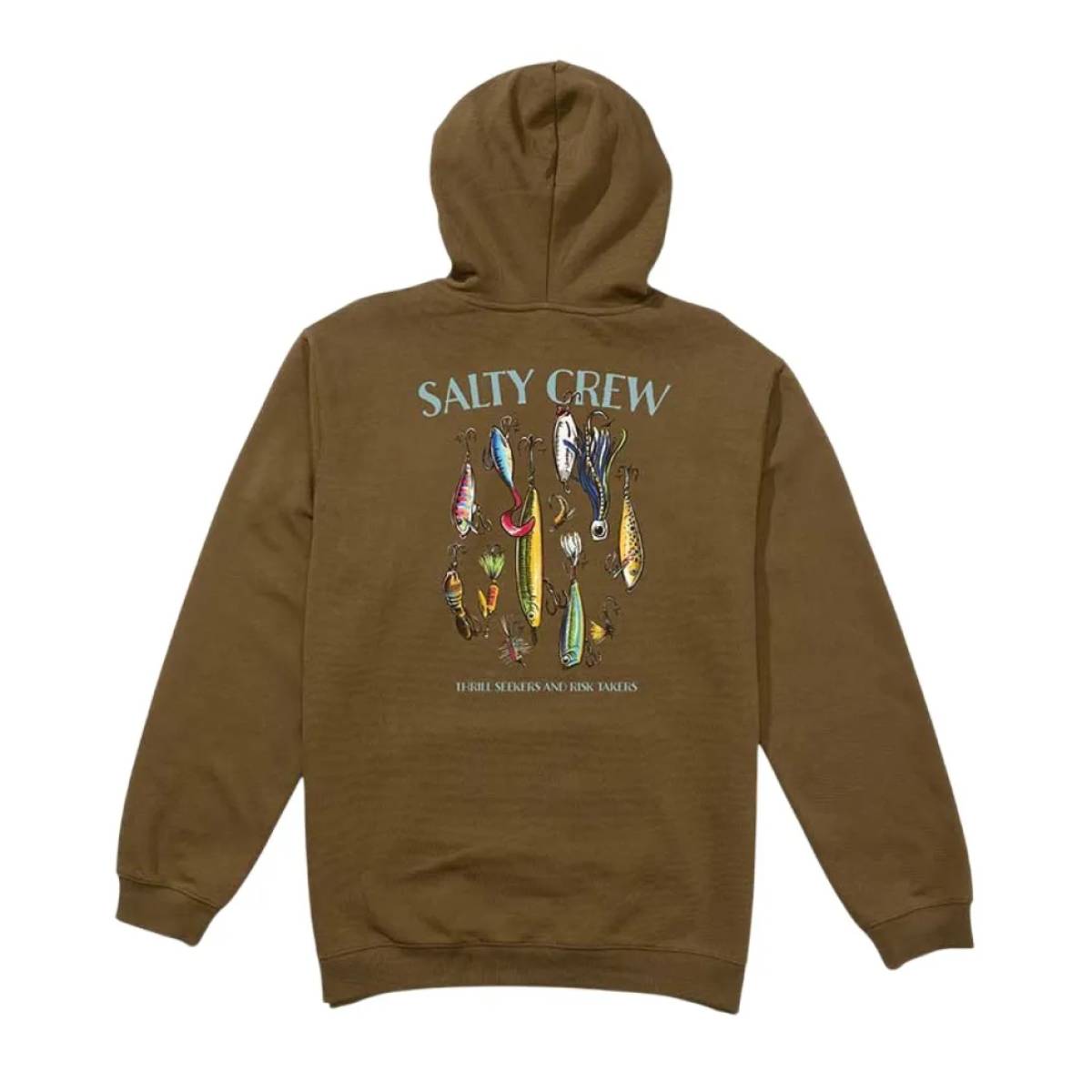 Sudadera Salty Crew Lure Gear Teak