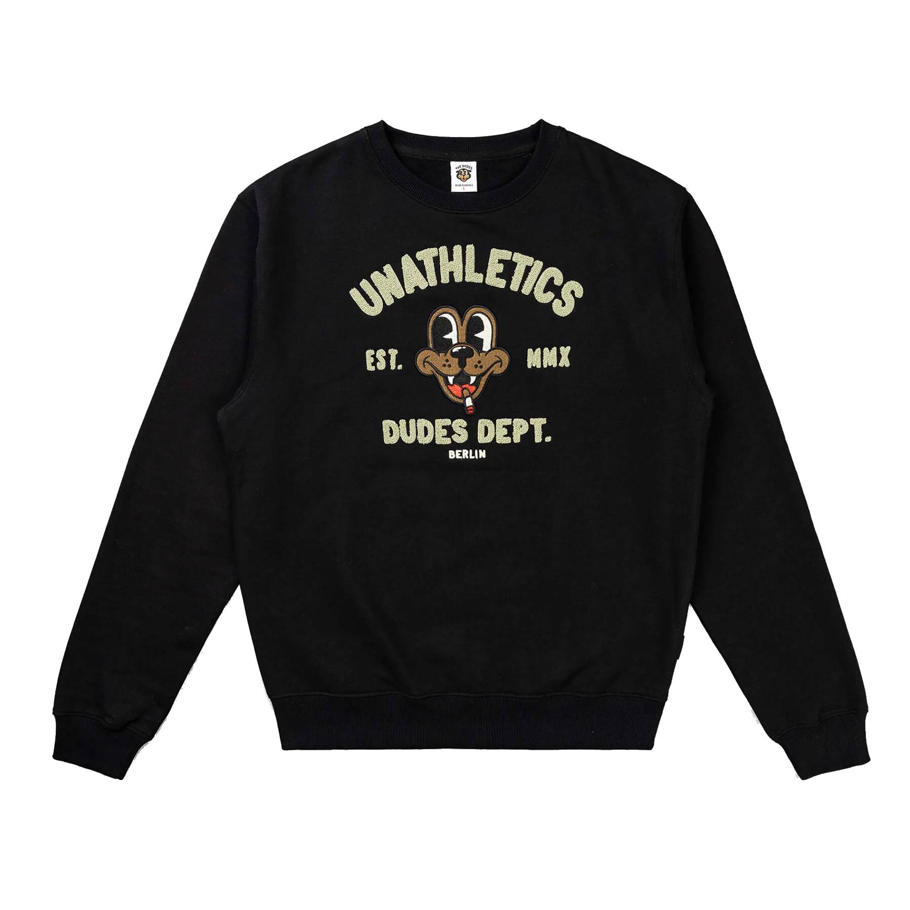 Sudadera The Dudes Unathletics Dept. Crew Black