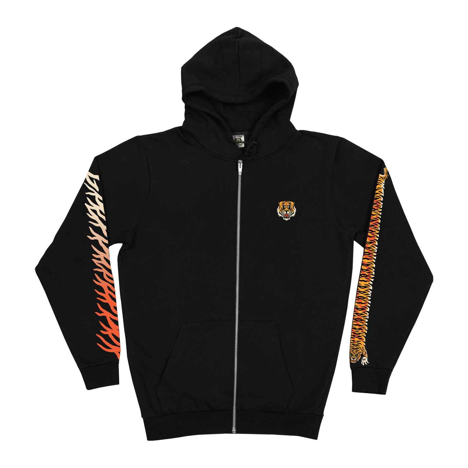 Sudadera The Dudes Tiger Bear Zip Black