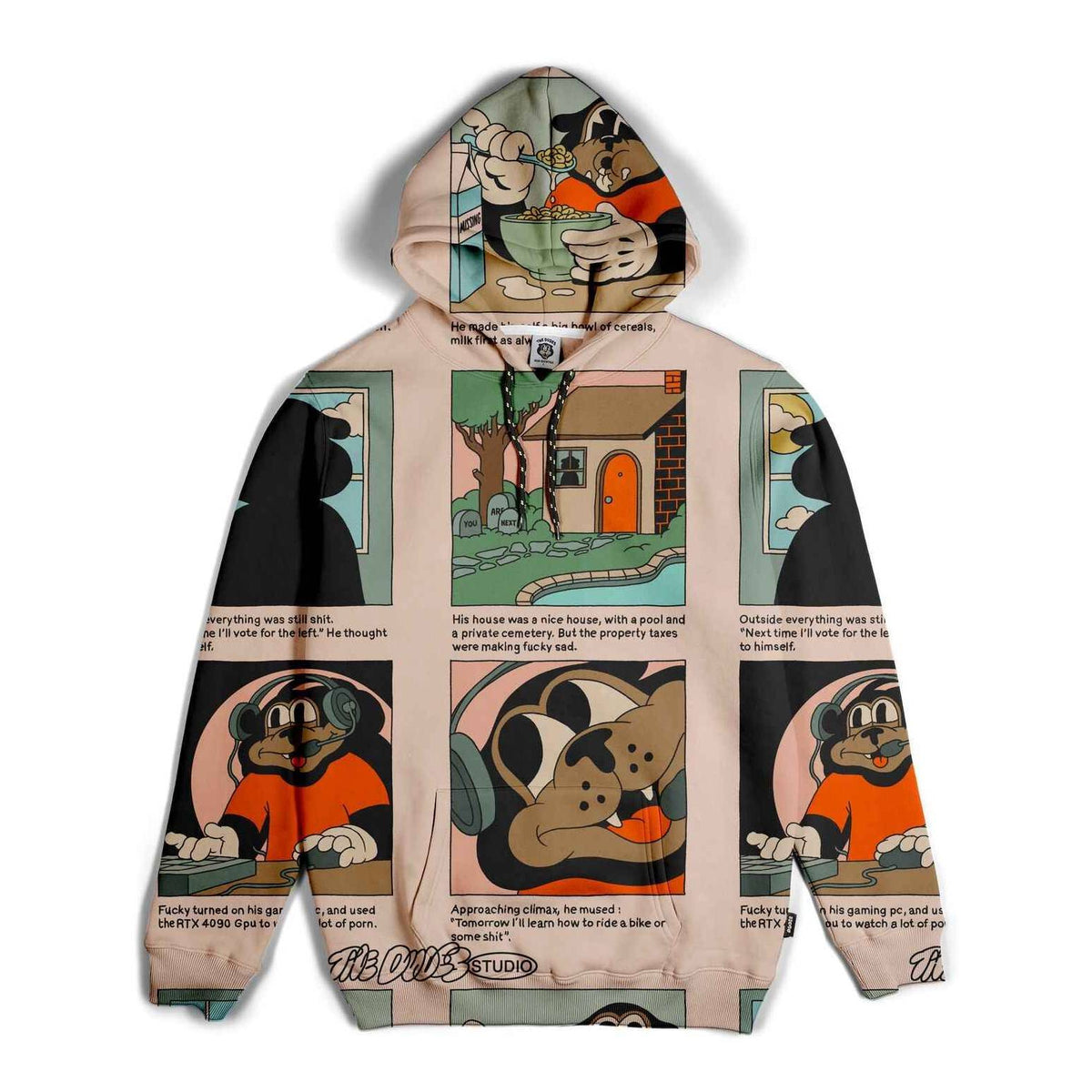 Sudadera The Dudes Fucky Weelky Multicolor