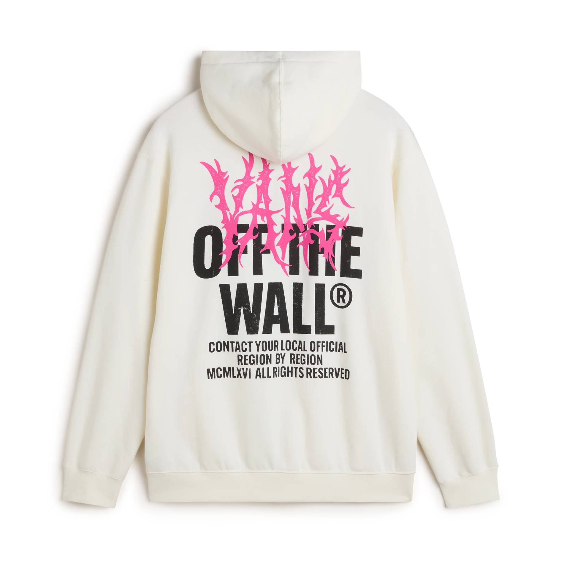 Sudadera Vans Metal Wall Full Zip Marshmallow