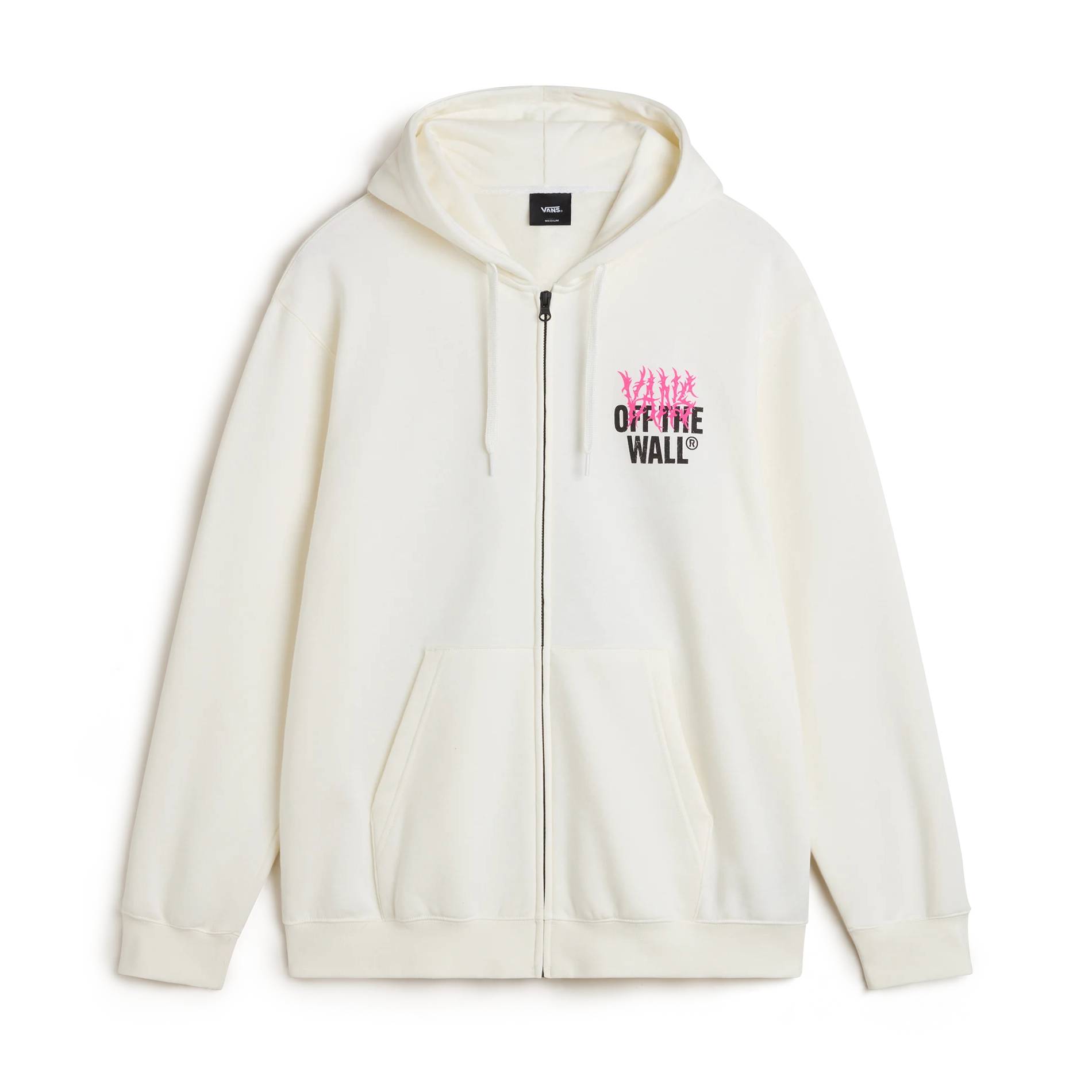 Sudadera Vans Metal Wall Full Zip Marshmallow
