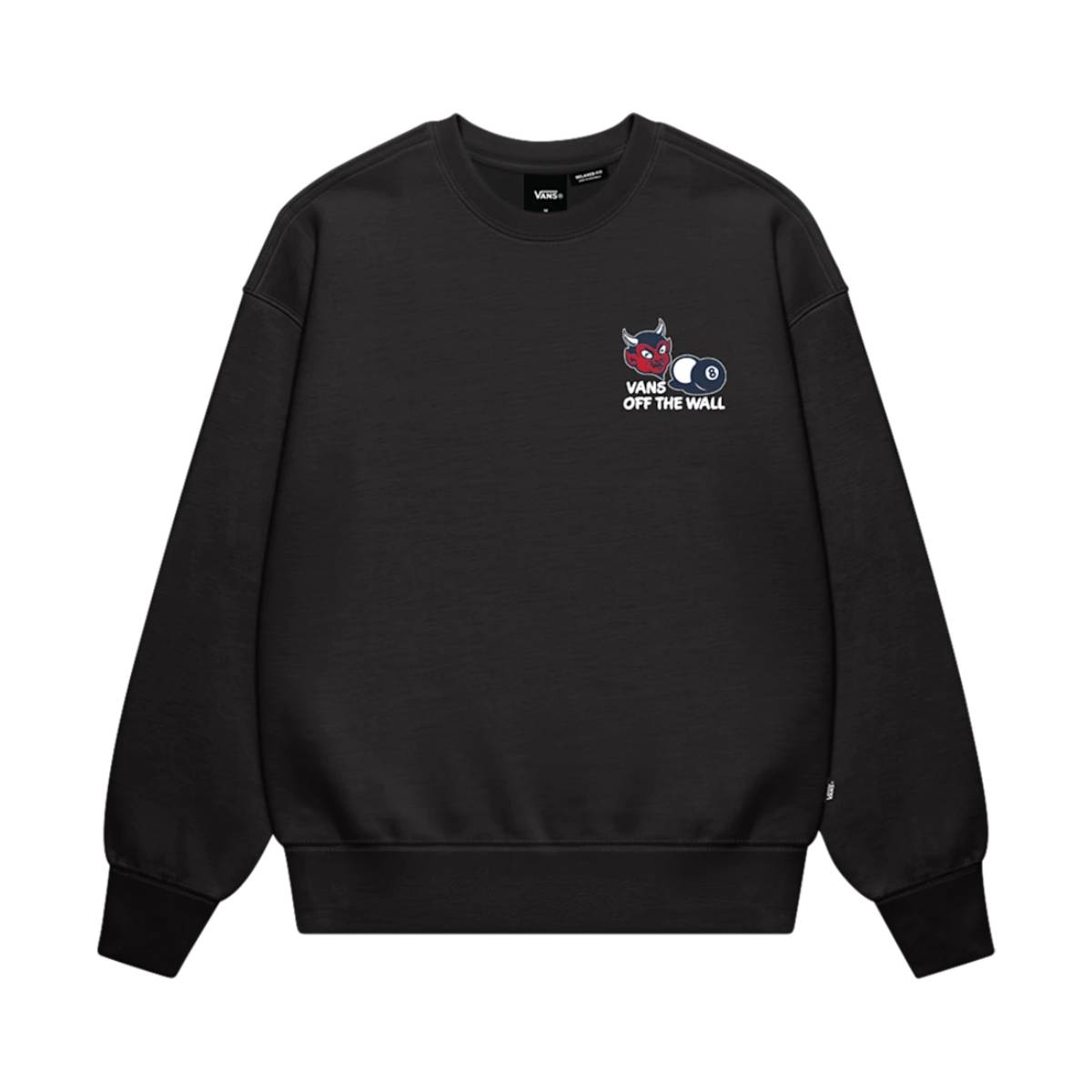 Sudadera Vans Old Scratch Crew Black