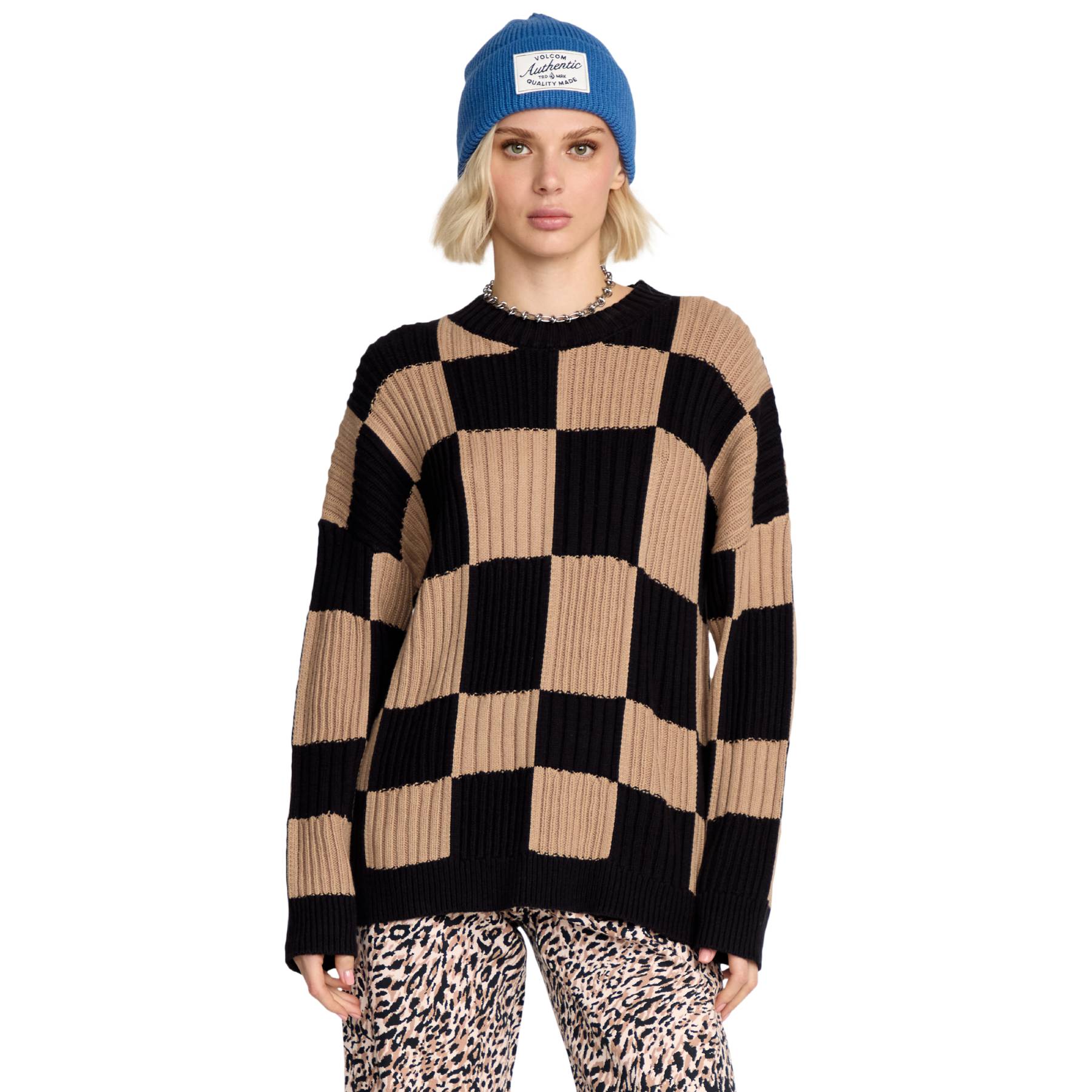 Jersey Volcom Tripnotic Sweater Black Combo