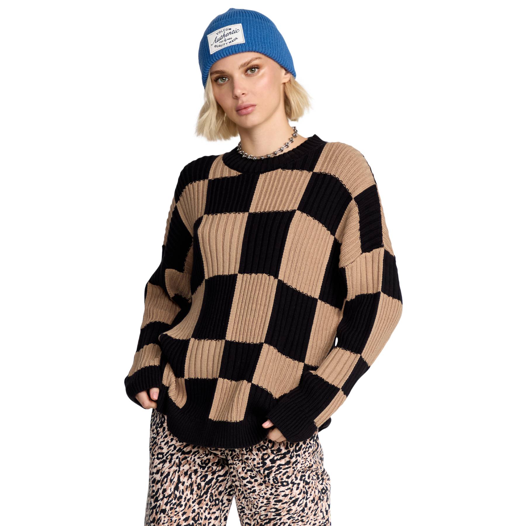 Jersey Volcom Tripnotic Sweater Black Combo