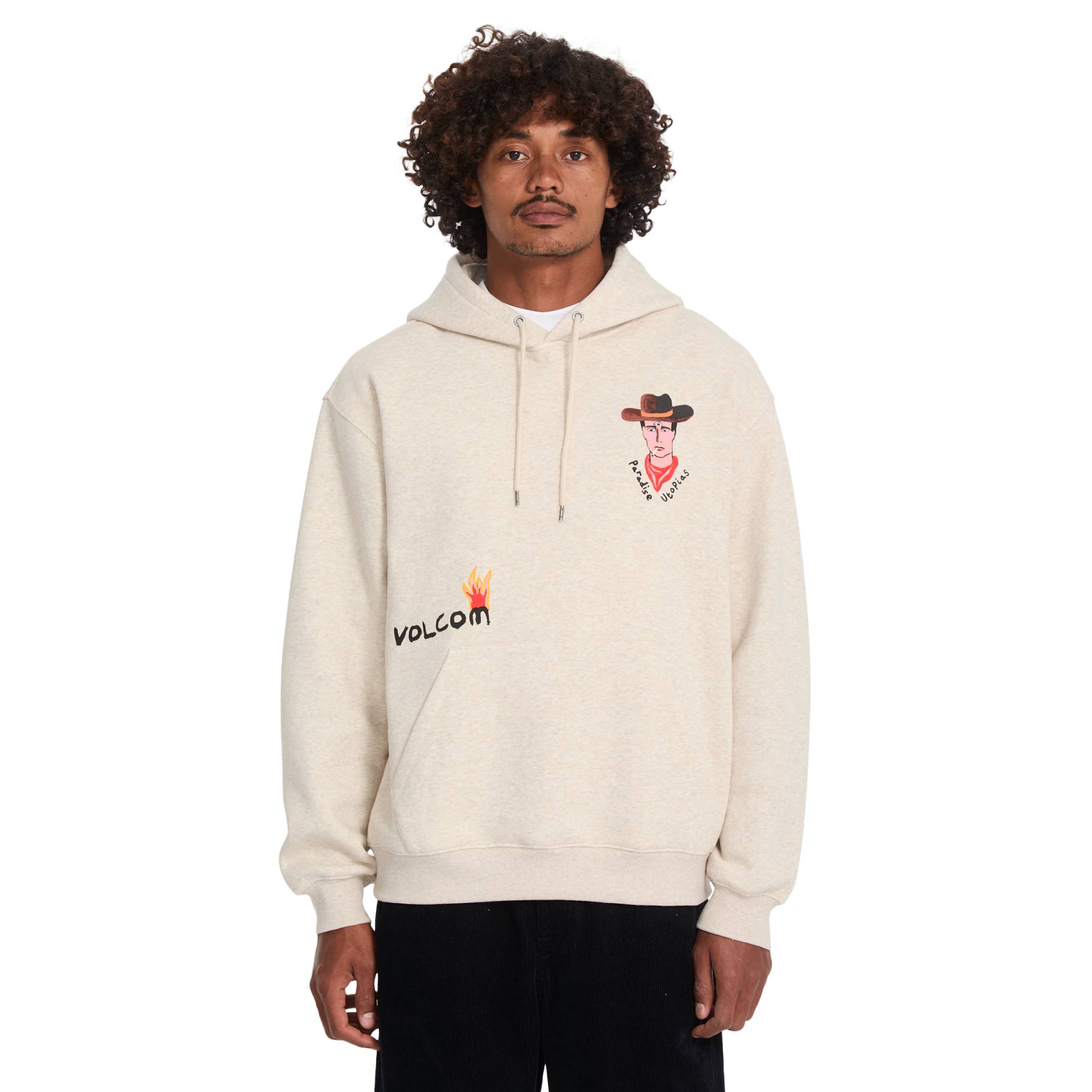 Sudadera Volcom Mickey Mason Dust Heather