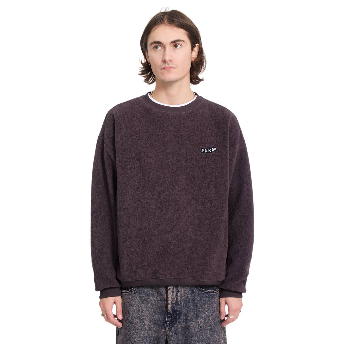 Sudadera Volcom Too Kool Crew Raisin