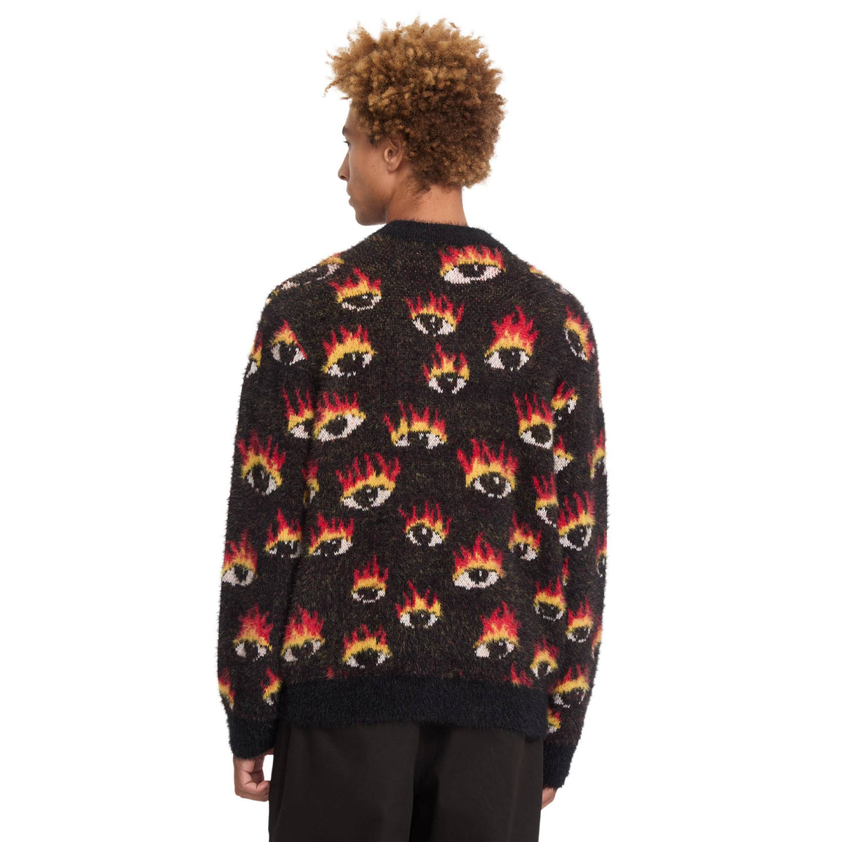 Jersey Volcom Ozzy Sweater Eyes Black