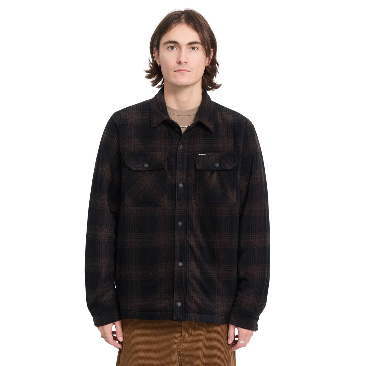Sobrecamisa Volcom Bowered II Fleece Cacao