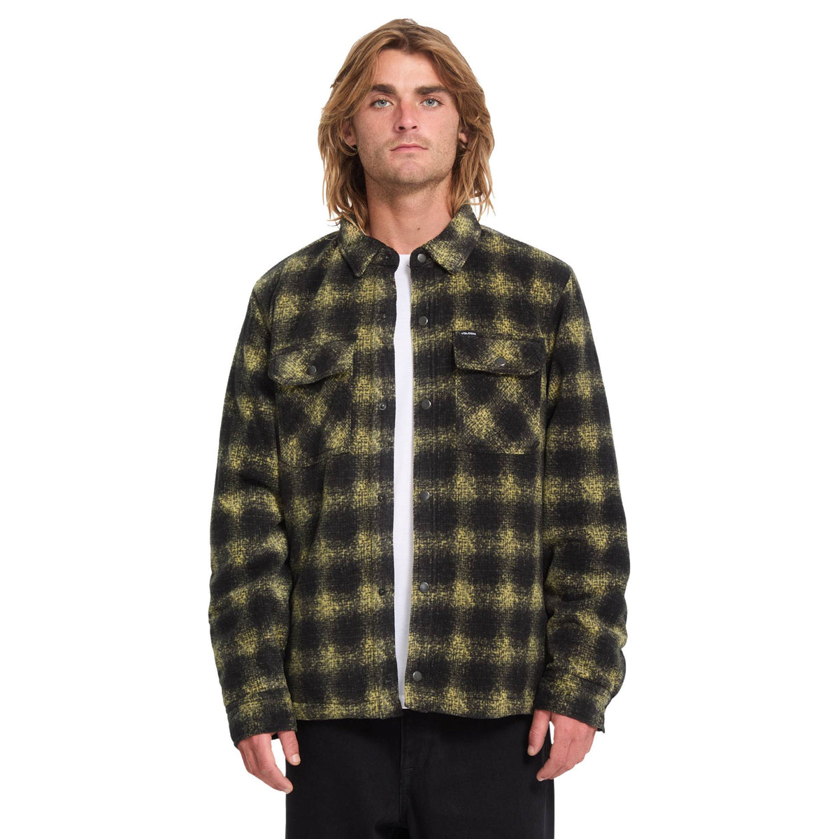 Sobrecamisa Volcom Bowered II Fleece Mustard