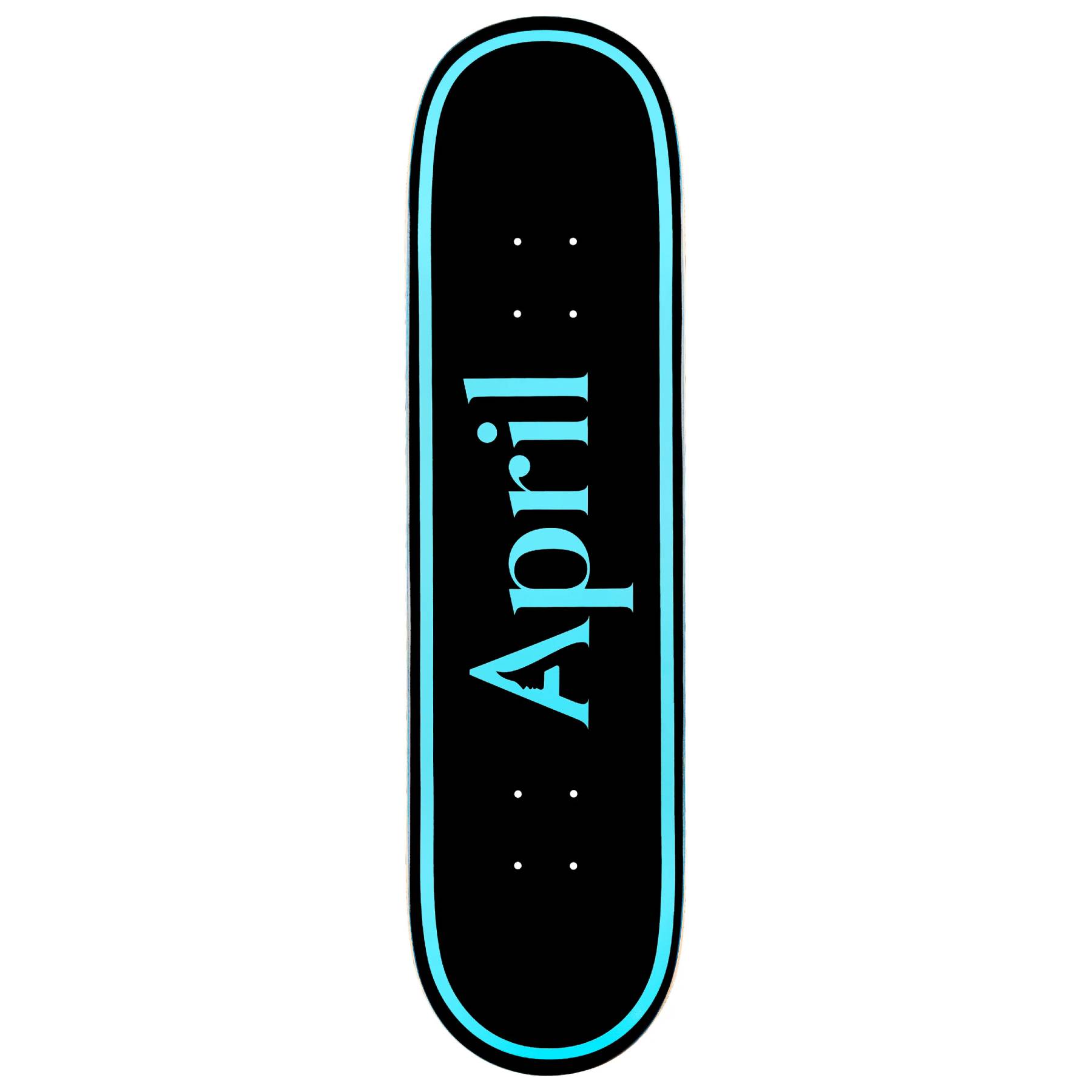 Tabla Skate April OG Logo Blue Black 8.5 + Lija