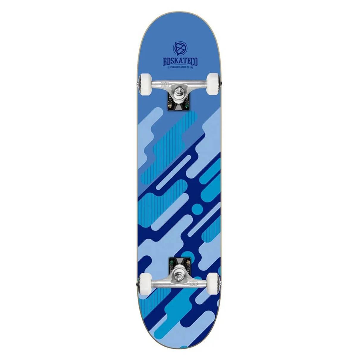 Tabla Skate Completa BDskateCo Digital Camo Blue 8.0