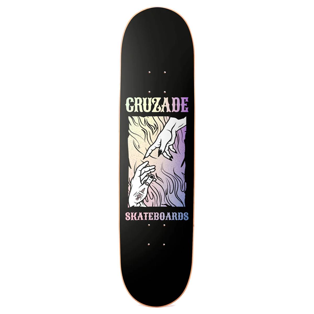 Tabla Skate Cruzade Origin Holographic 8.5 + Lija