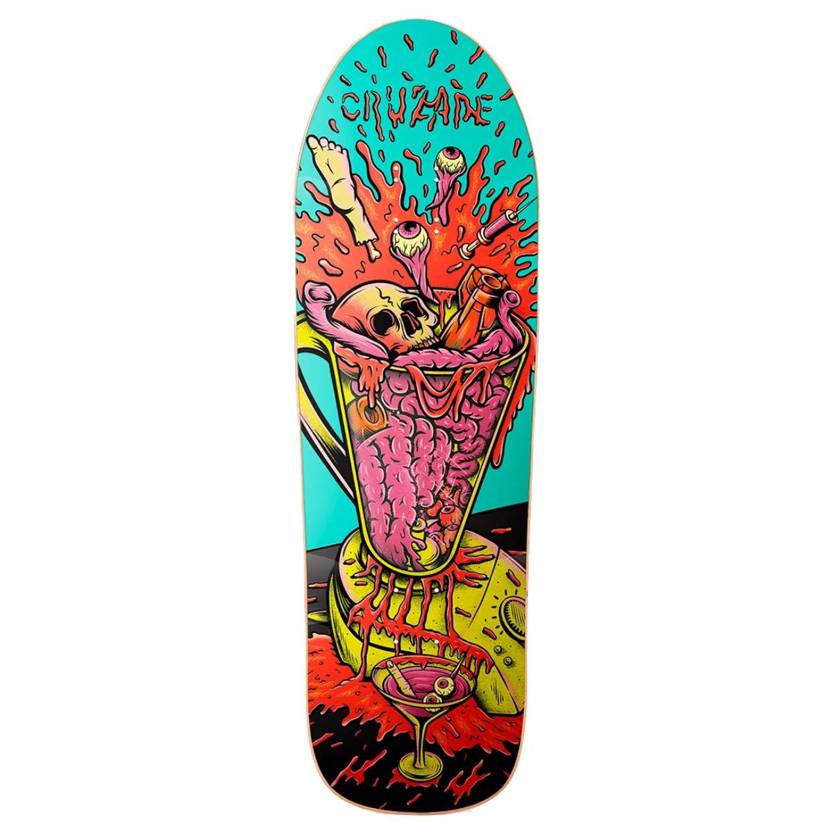 Tabla Skate Cruzade Skate Juice Prism Foil 10"