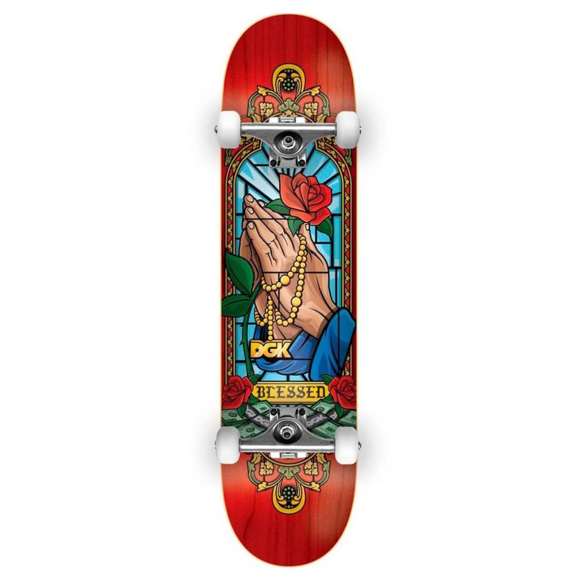 Tabla Skate Completa DGK Sacred Red 8.0