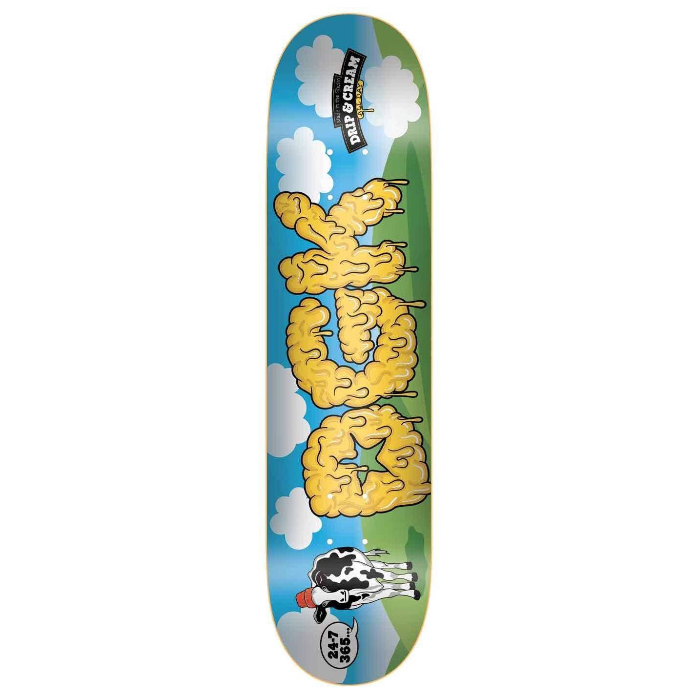 Tabla Skate DGK Drip Cream 8.1 + Lija