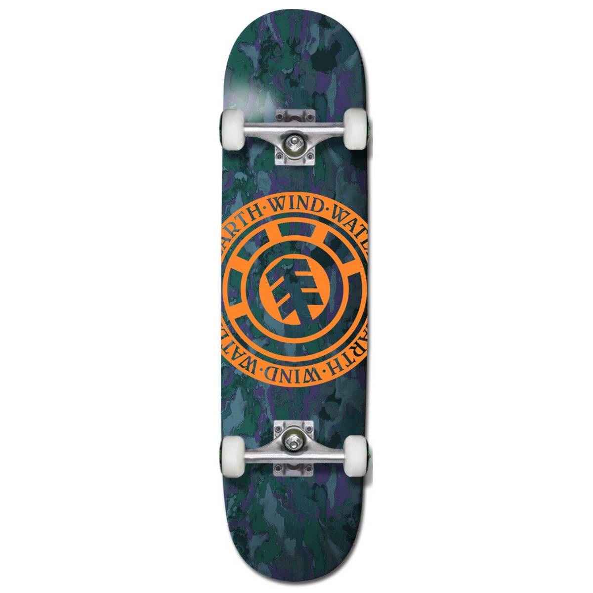Tabla Skate Completa Element Seen Blue Orange 7.75
