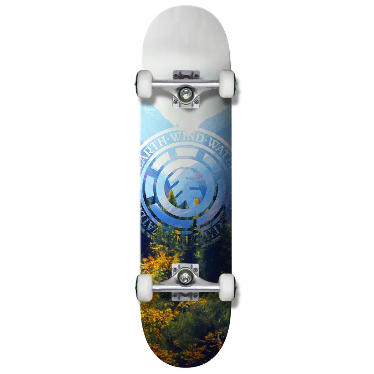 Tabla Skate Completa Element Valley White Blue 8.0