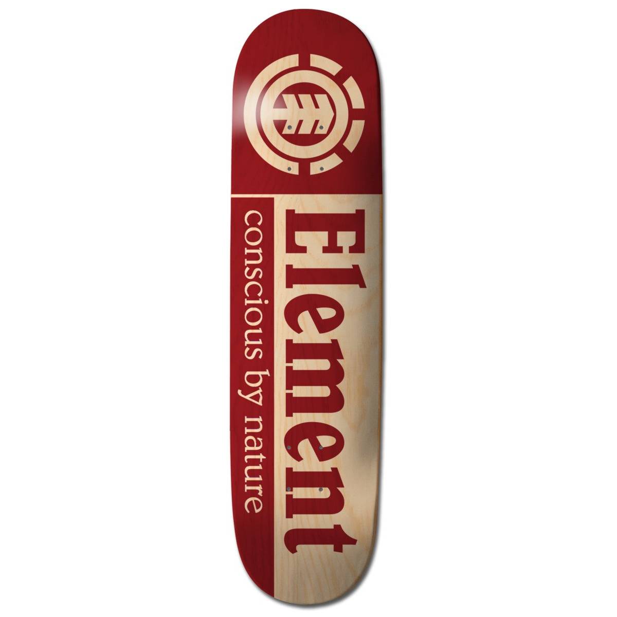 Tabla Skate Element Team Section CBN Birch Red 8.0 + Lija