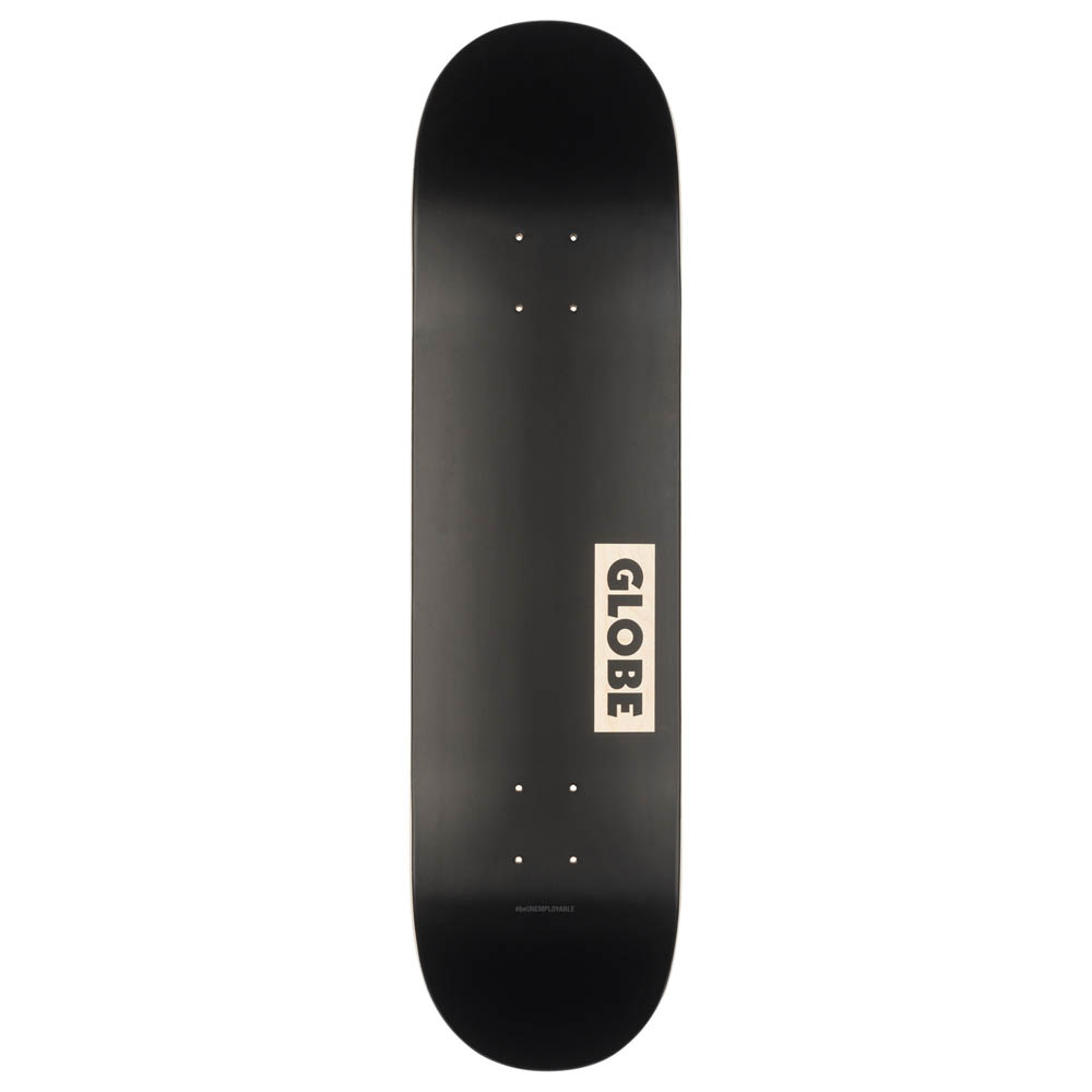 Tabla Skate Globe Goodstock Black 8.125 + Lija