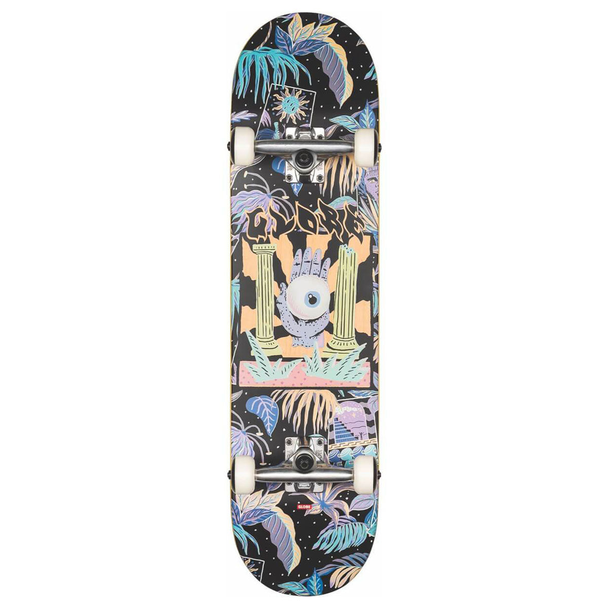 Tabla Skate Completa Globe G1 Stay Tuned Black 8.0