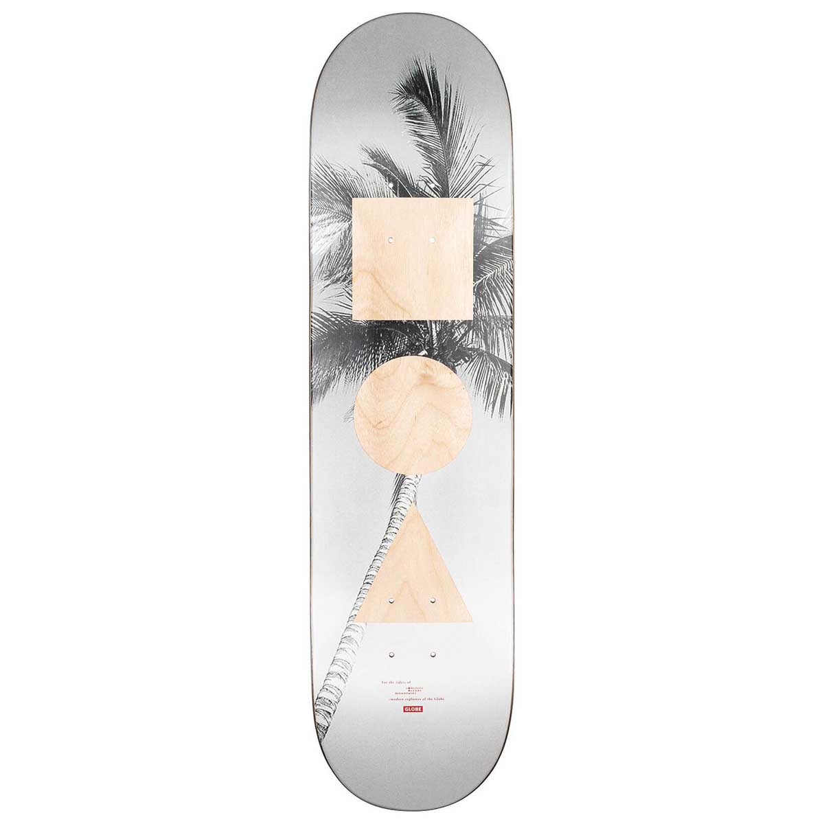 Tabla Skate Globe G1 Stack Lone Palm 8.0 + Lija