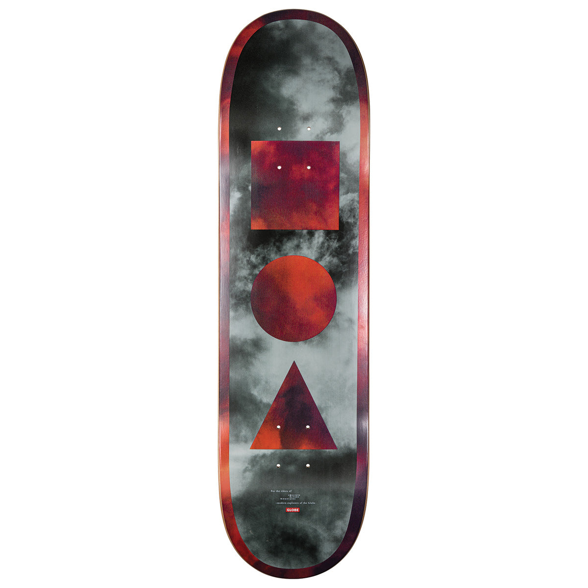 Tabla Skate Globe G1 Stack Black Candy Clouds 8.375 + Lija