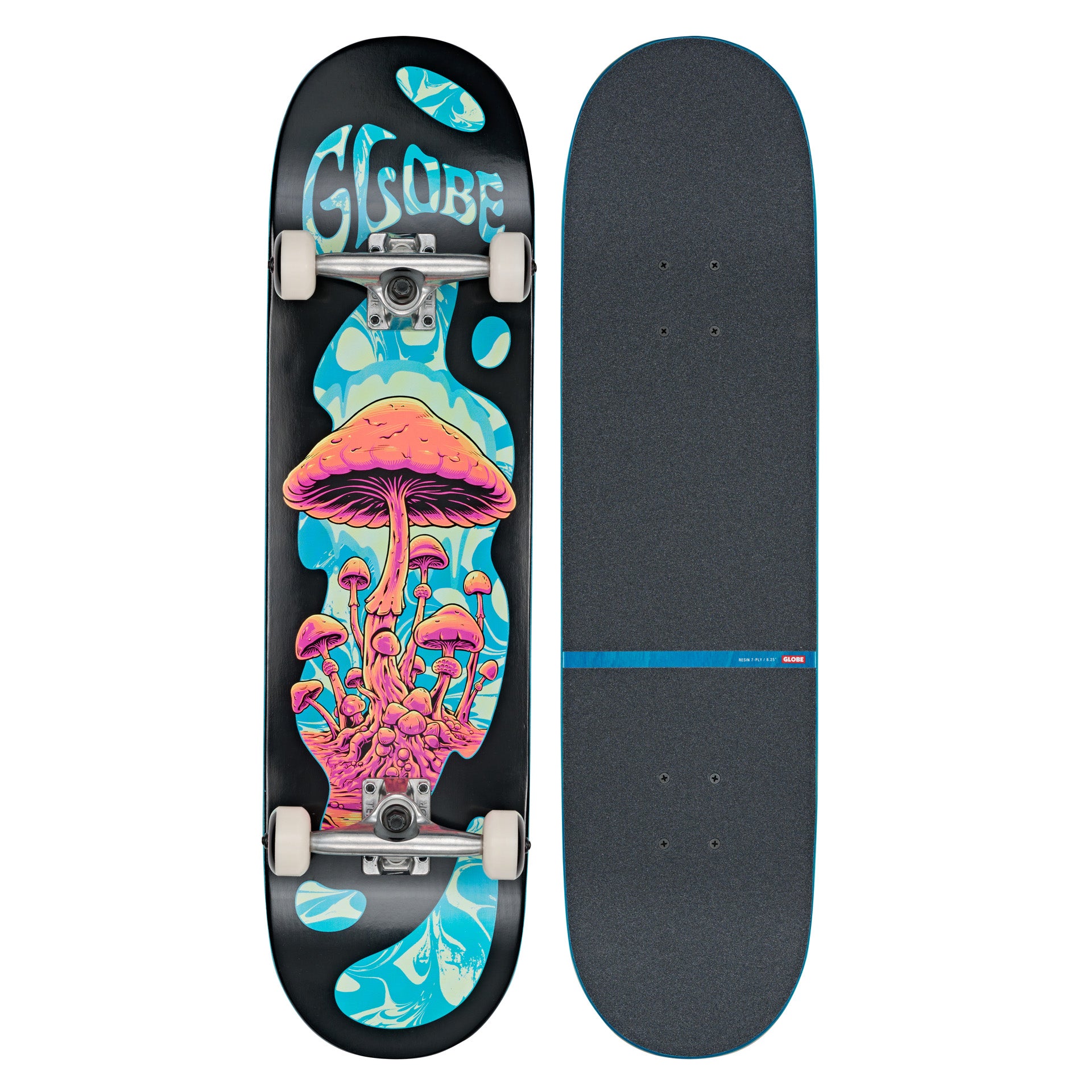 Tabla Skate Completa Globe G1 Mind Expansion Black Green 8.25