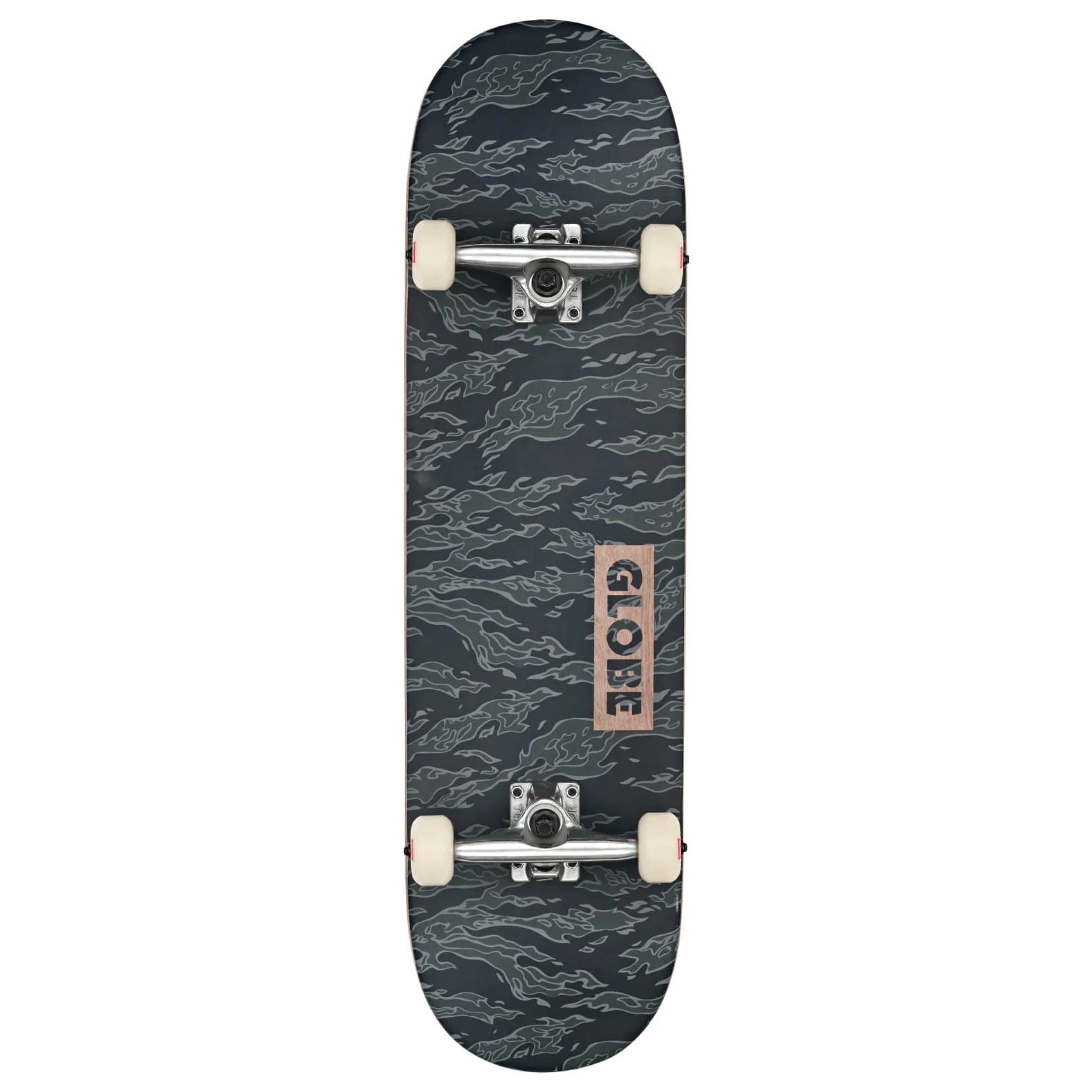 Tabla Skate Completa Globe Goodstock Black Camo 8.5